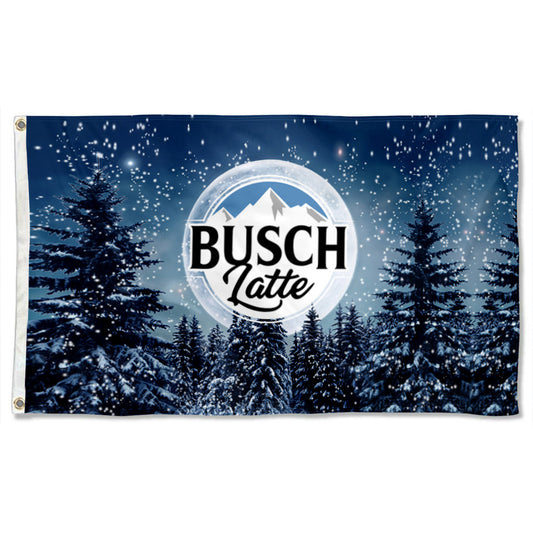 Fyon Busch Latte Flag Banner