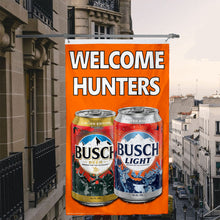 Fyon Busch & Busch Light flag Welcome Hunters Flag Banner
