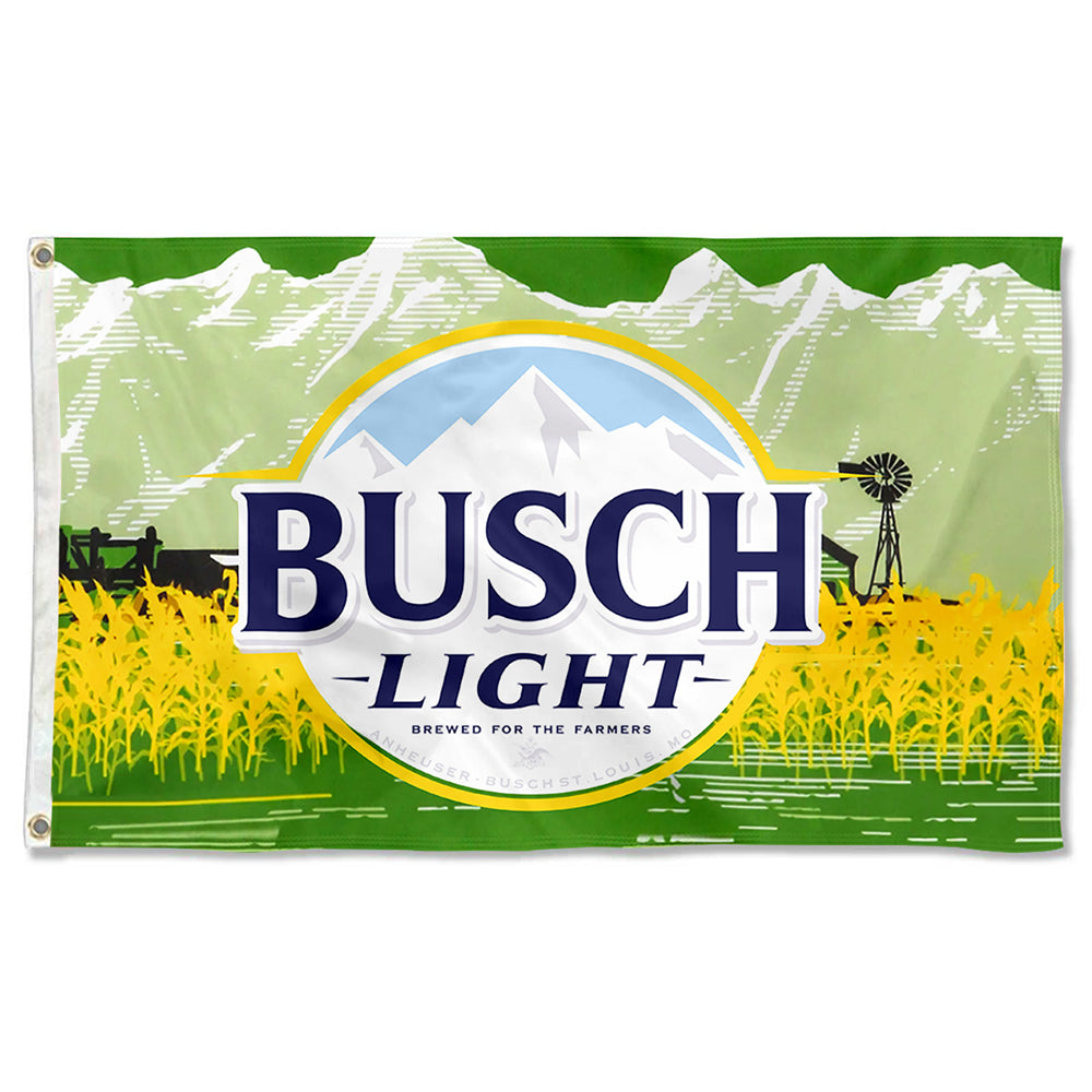 Fyon Busch light Flag Banner Beer Indoor and Outdoor Banner