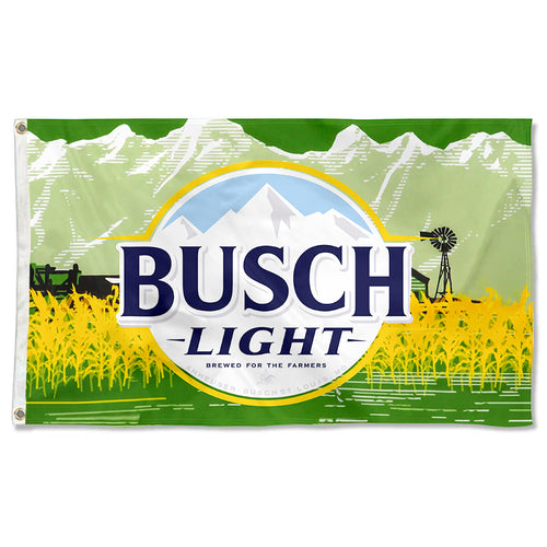 Fyon Busch light Flag Banner Beer Indoor and Outdoor Banner