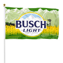 Fyon Busch light Flag Banner Beer Indoor and Outdoor Banner