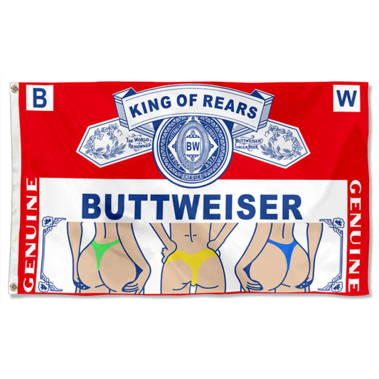 Fyon Buttweiser Flag Banner