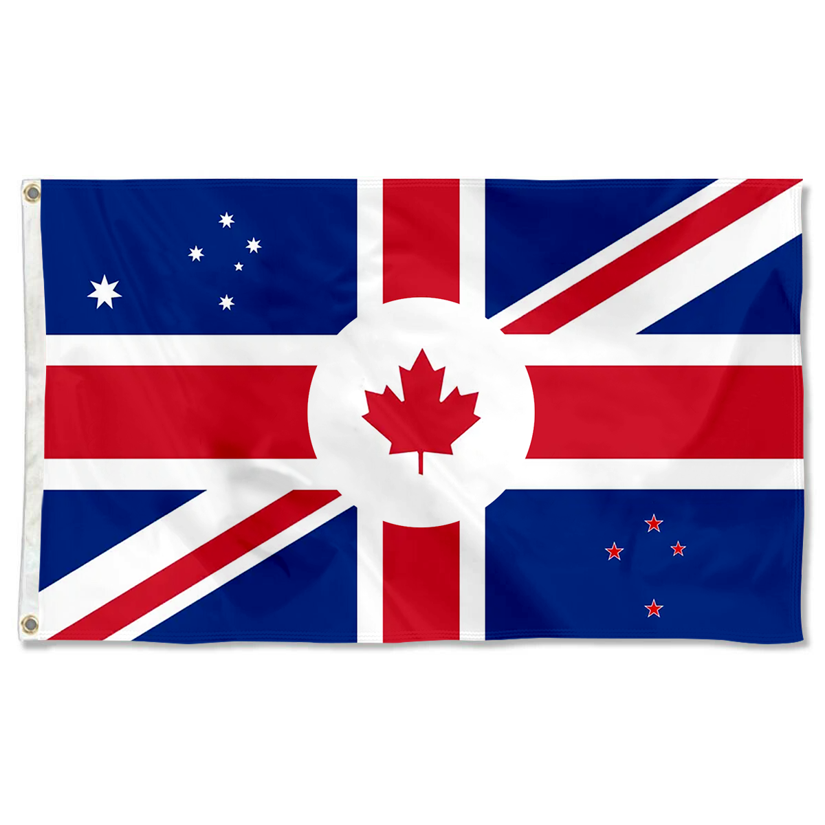 Fyon CANZUK MILLITARY POWER 2022 Flag Banner