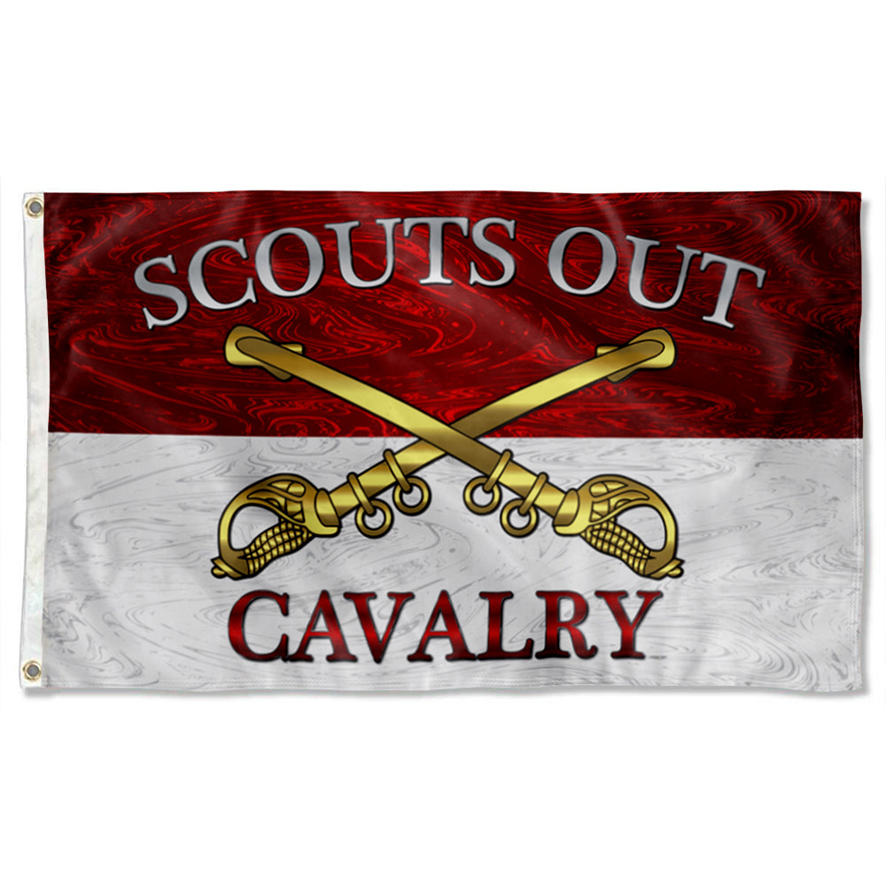 Fyon Cavalry Scouts Out Flag Indoor and outdoor banner