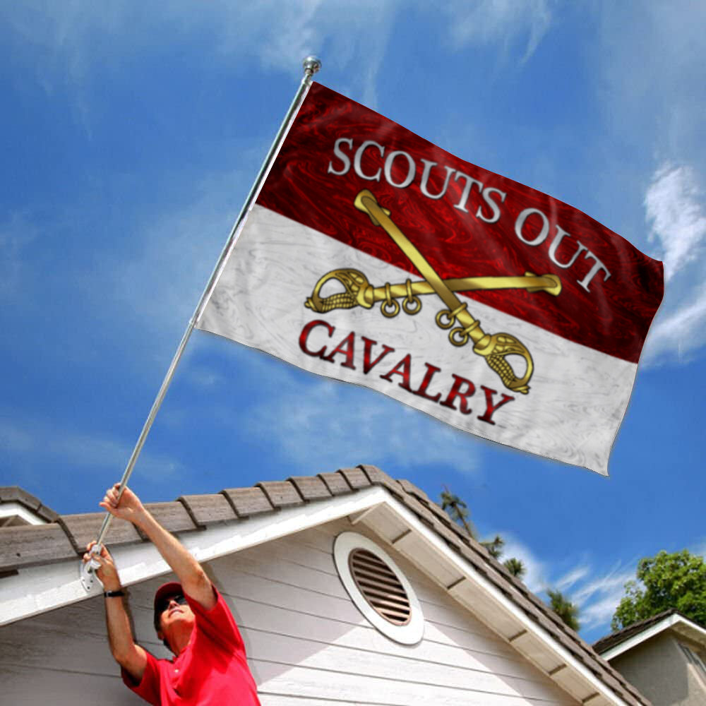 Fyon Cavalry Scouts Out Flag Indoor and outdoor banner