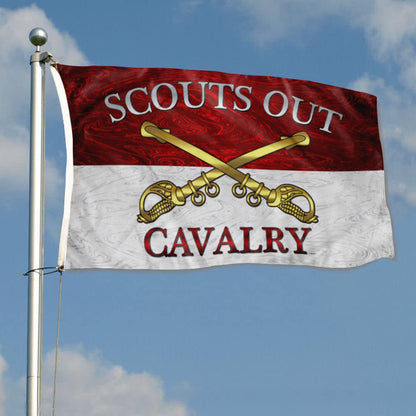 Fyon Cavalry Scouts Out Flag Indoor and outdoor banner