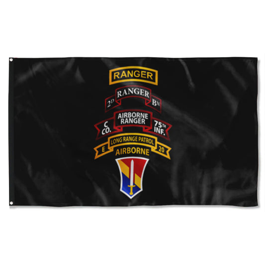 Fyon C CO 75th Vietnam Flag  Indoor and outdoor banner