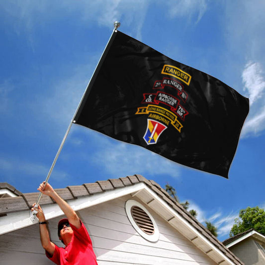 Fyon C CO 75th Vietnam Flag  Indoor and outdoor banner