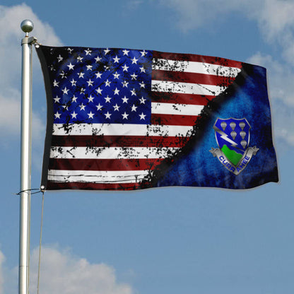Fyon Currahee Stars And Stripes Flag Indoor and outdoor banner