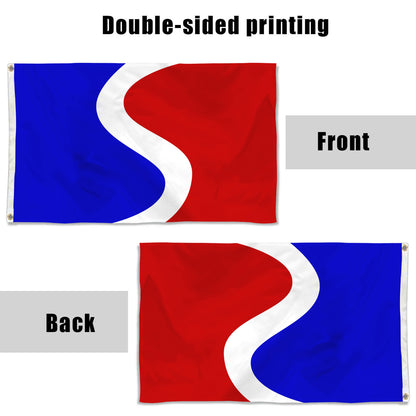 Fyon Cabanas Department, El Salvador flag Indoor and outdoor banner