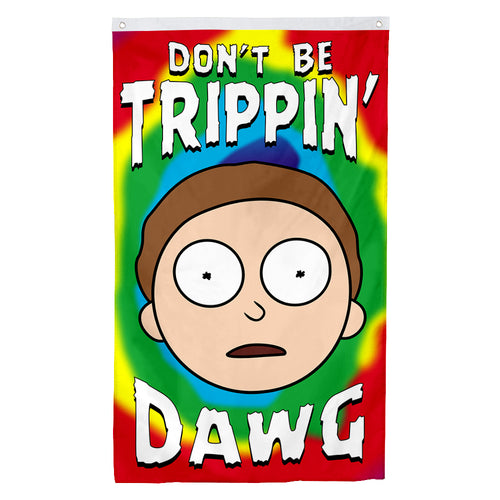 Fyon Calhoun Rick and Morty Flag Banner