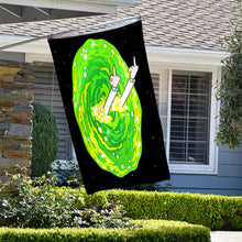 Fyon Calhoun Rick and Morty Flag Banner