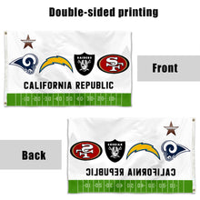 Fyon California Republic Football Team Memorable Flag Banner