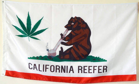 Fyon California Reefer Flag Banner