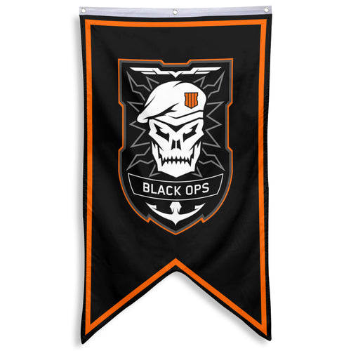 Fyon Call of Duty Black Ops Flag Indoor and outdoor banner 30x50inch