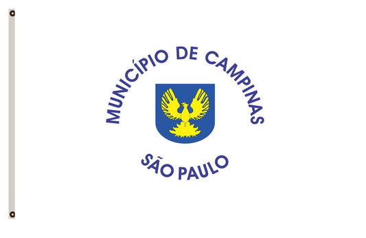 Campinas city São banner Paulo, Brazil  landscape flag
