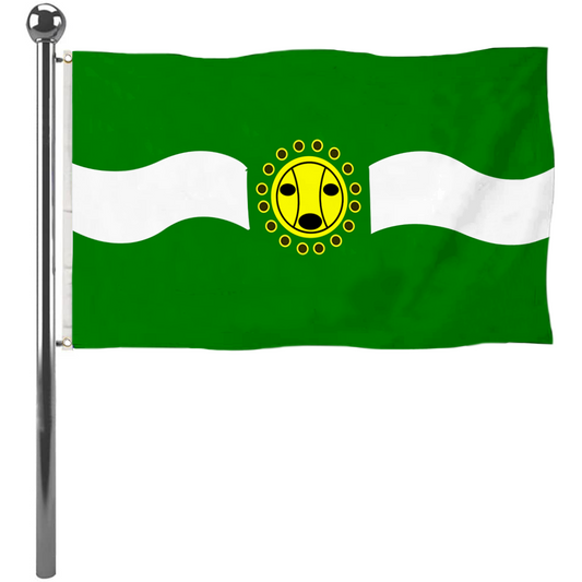Fyon Camuy, Puerto Rico flag banner