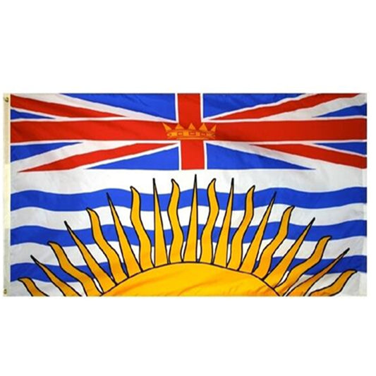 Canadian Province - British Columbia Flag Indoor and outdoor banner