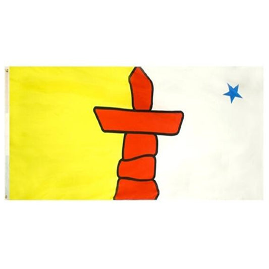 Canadian Province - Nunavut Flag Indoor and outdoor banner