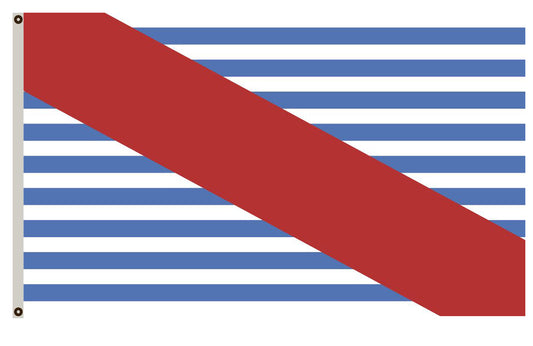 Fyon of Canelones flag Uruguay banner