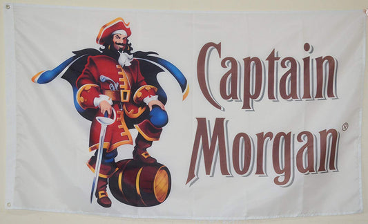 Fyon Captain Morgan Beer Flag Banner Man Cave