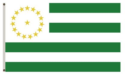 Fyon of Caquetá flag Colombia banner