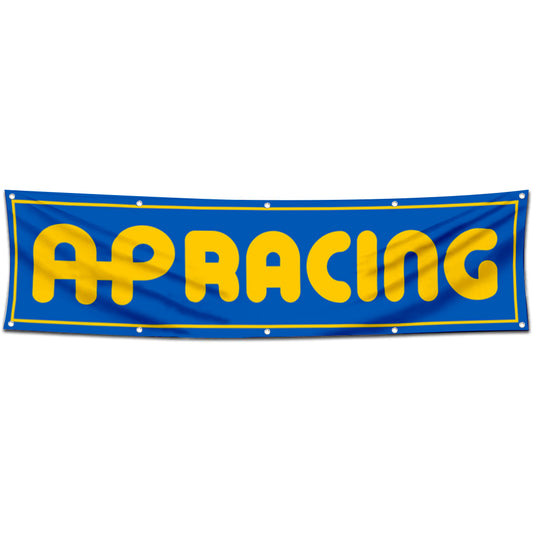 Fyon Car Motor Brake and clutch systems Garage Shop Decor Banner Works for AP Racing Flag 2x8 Feet