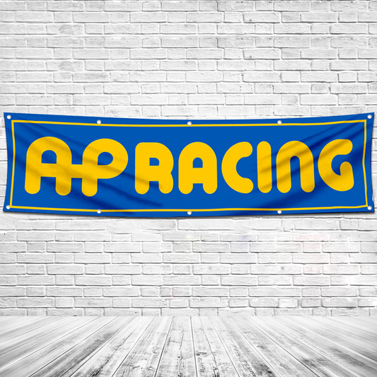 Fyon Car Motor Brake and clutch systems Garage Shop Decor Banner Works for AP Racing Flag 2x8 Feet