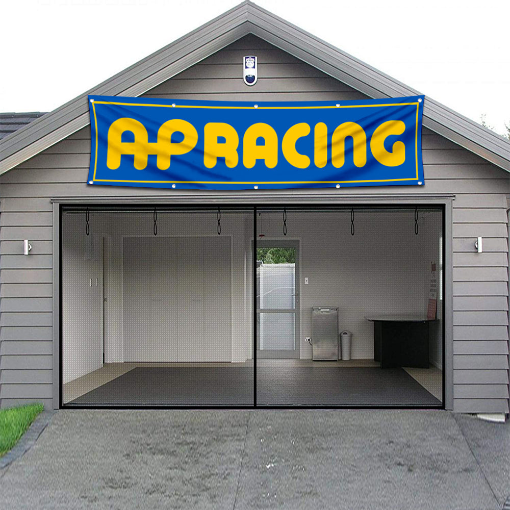 Fyon Car Motor Brake and clutch systems Garage Shop Decor Banner Works for AP Racing Flag 2x8 Feet