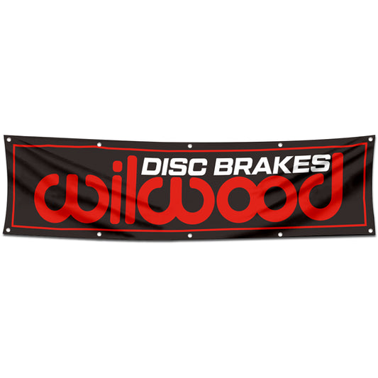Fyon Car Motor Dis Brakes Garage Shop Decor Banner Works for Wilwood Flag 2x8 Feet