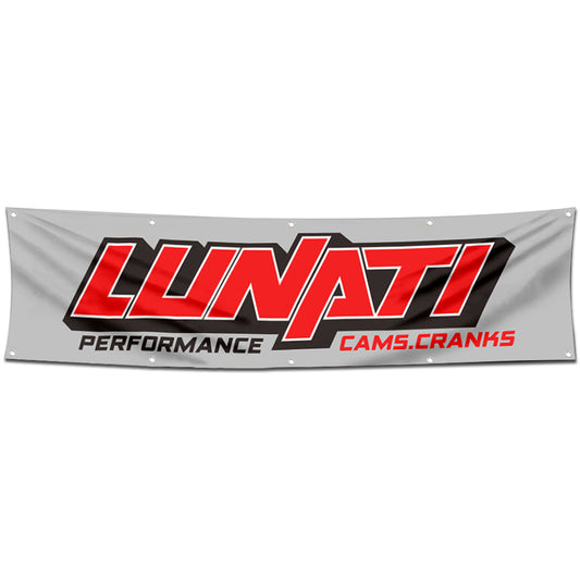 Fyon Car Motor Engines Garage Shop Decor Banner Works for Lunati Flag 2x8 Feet