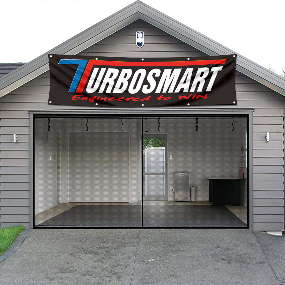 Fyon Car Motor Engines Garage Shop Decor Banner Works for Turbosmart Flag 2x8 Feet