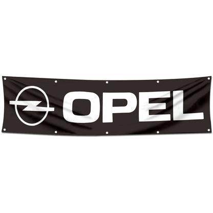 Fyon Car Motor Garage Workshop Banner Work for Opel Flag 2x8 Feet