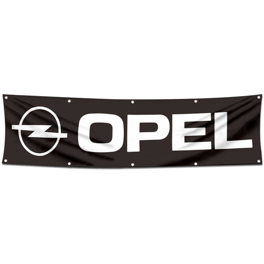 Fyon Car Motor Garage Workshop Banner Work for Opel Flag 2x8 Feet