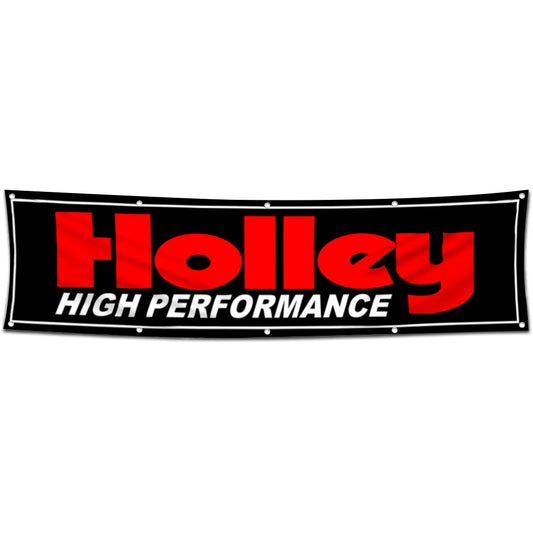Fyon Car Motor Parts Garage Shop Banner Works for Holley Flag 2x8 Feet