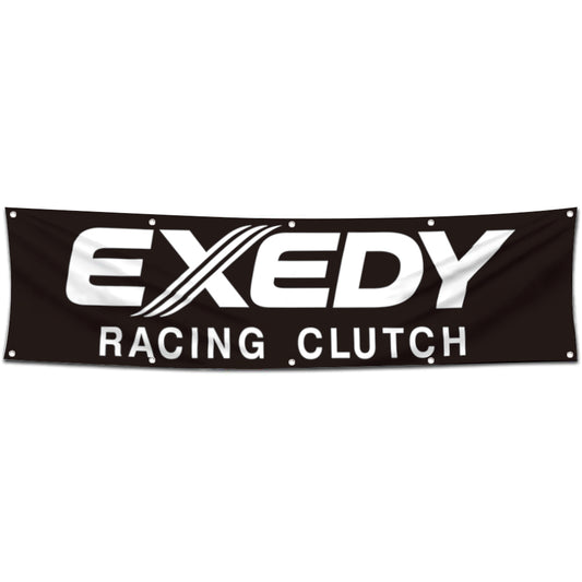 Fyon Car Motor Parts Garage Shop Decor Banner Works for Exedy Flag 2x8 Feet