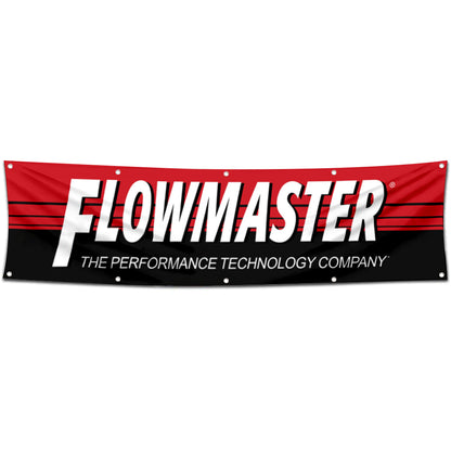 Fyon Car Motor Parts Garage Shop Decor Banner Works for Flowmaster Flag 2x8 Feet