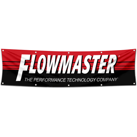 Fyon Car Motor Parts Garage Shop Decor Banner Works for Flowmaster Flag 2x8 Feet