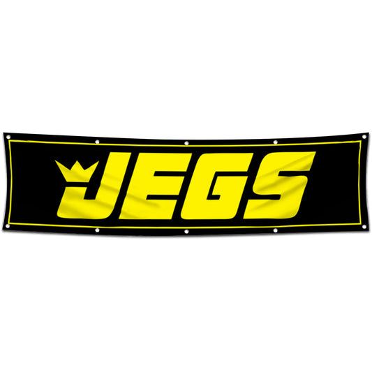 Fyon Car Motor Parts Garage Shop Decor Banner Works for Jegs Flag 2x8 Feet