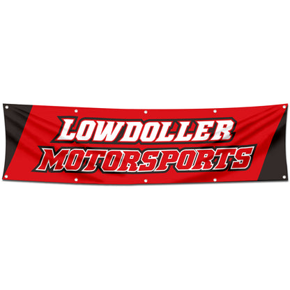 Fyon Car Motor Parts Garage Workshop Banner Works for Lowdoller Flag 2x8 Feet