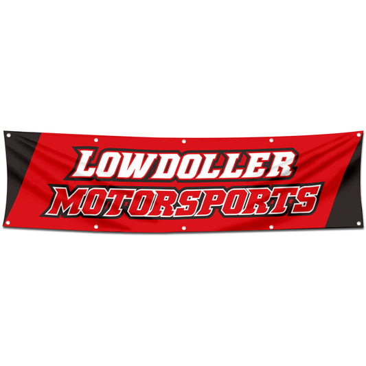 Fyon Car Motor Parts Garage Workshop Banner Works for Lowdoller Flag 2x8 Feet