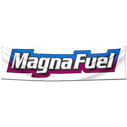 Fyon Car Motor Parts Garage Workshop Decor Banner Works for MagnaFuel Flag 2x8 Feet