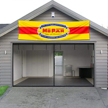 Fyon Car Motor Parts Garage Workshop Decor Banner Works for Mopar Flag Yellow 2x8 Feet