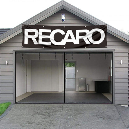 Fyon Car Motor Seats Garage Workshop Banner Works for Recaro Flag 2x8 Feet