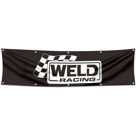 Fyon Car Motor Wheels Garage Shop Decor Banner Works for Weld Racing  Flag 2x8 Feet