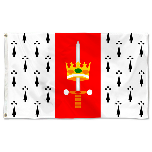 Fyon Carolina, Puerto Rico flag banner