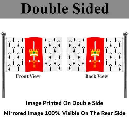 Fyon Carolina, Puerto Rico flag banner