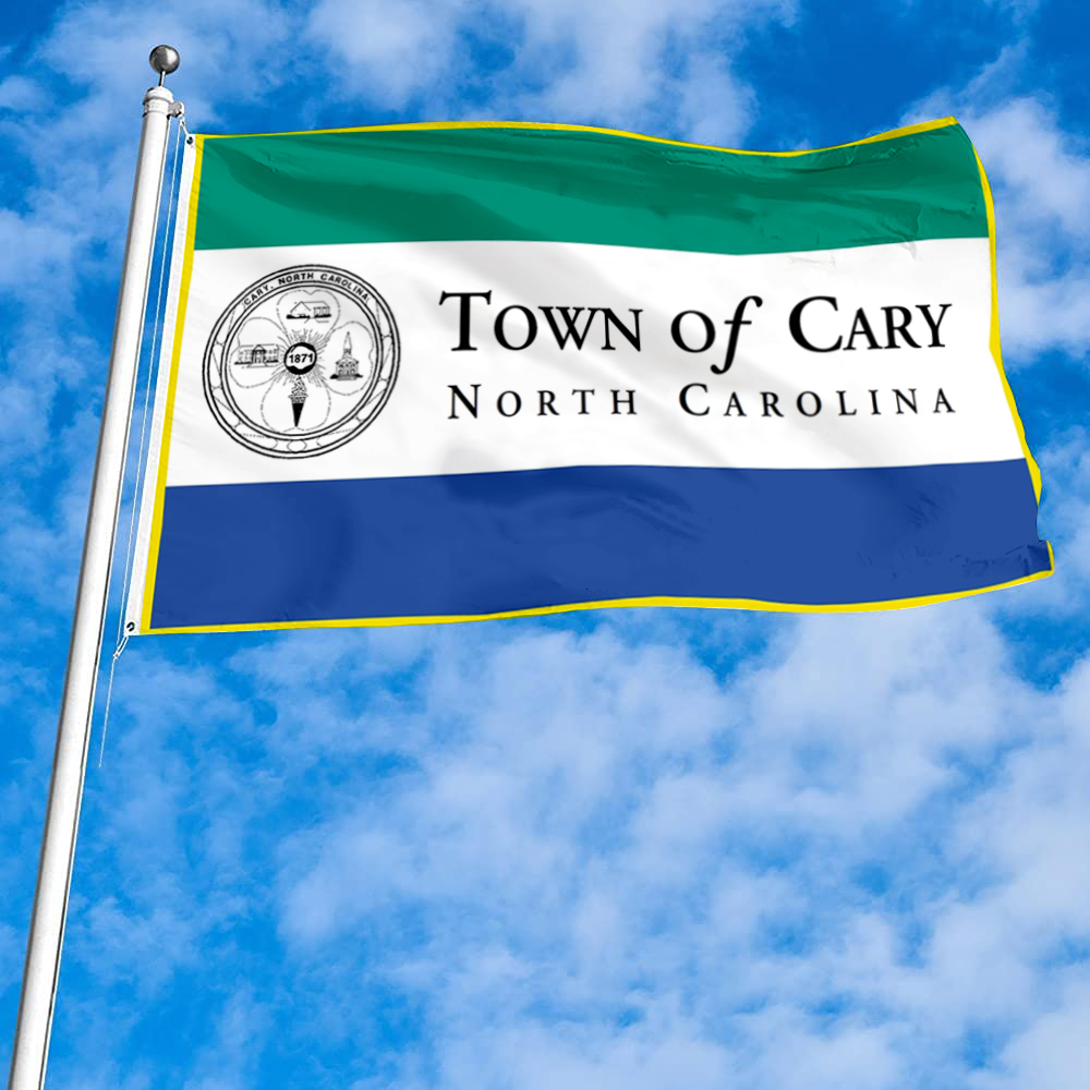 Fyon Cary, North Carolina Flag Banner