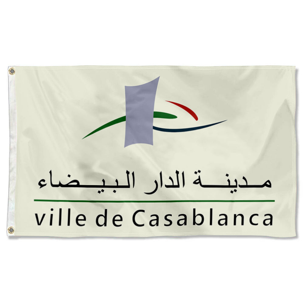 Fyon Casablanca, Morocco Flag Banner