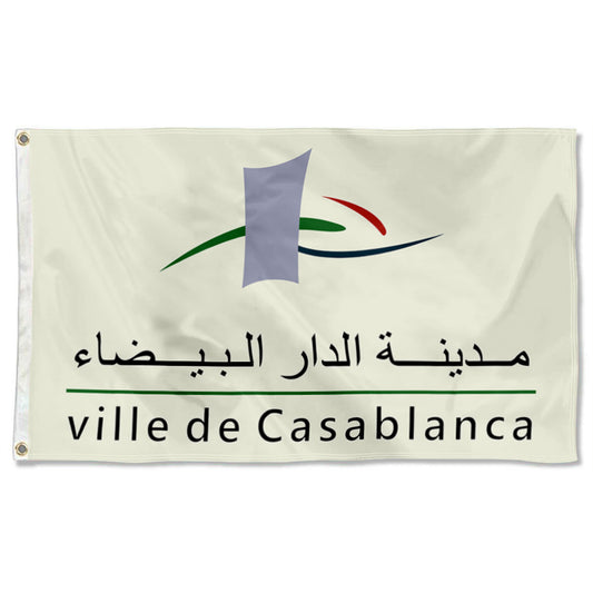 Fyon Casablanca, Morocco Flag Banner